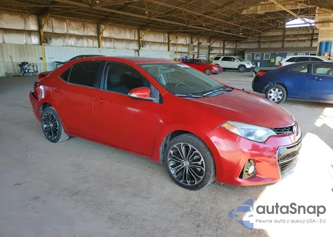 2016 Toyota Corolla L из США, поврежденный, VIN 5YFBURHE8GP367780